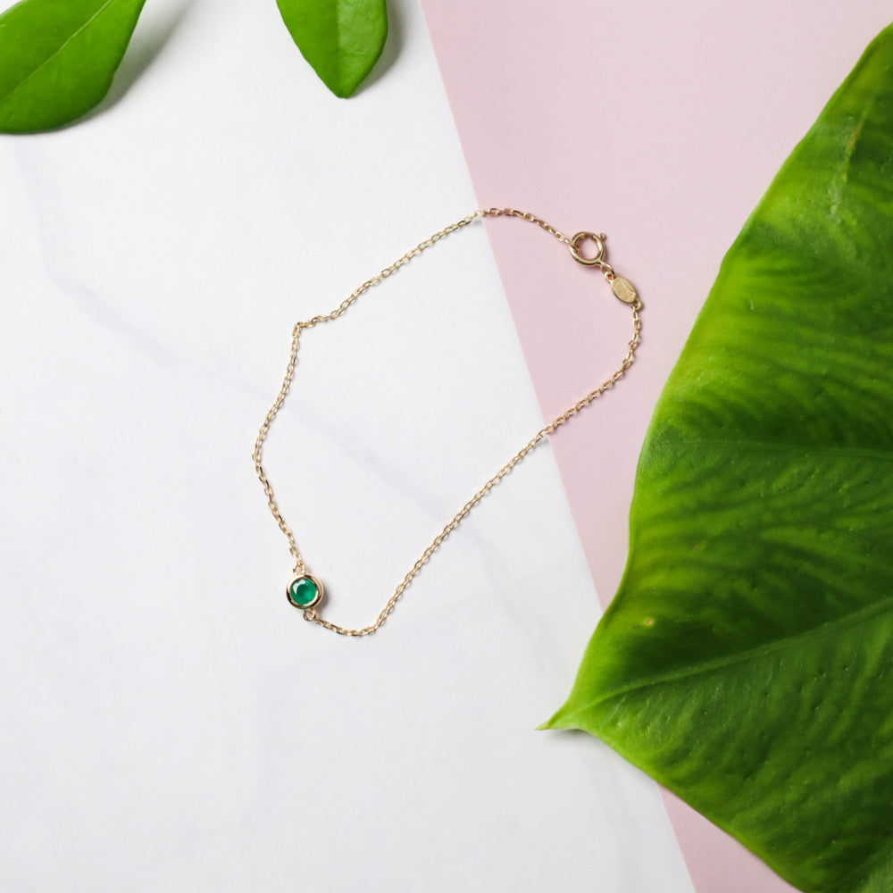 Green Goddess Bracelet – STONE AND STRAND